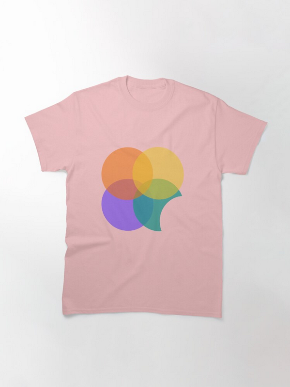 'Almost Four Circles' Classic T-Shirt  #tshirts #tshirtdesign #camisetas #shopping #style #circles #minimalism #geometric #geometricdesign #symbols #outfit #casualoutfit #styleinspo #goodvibes #fashion