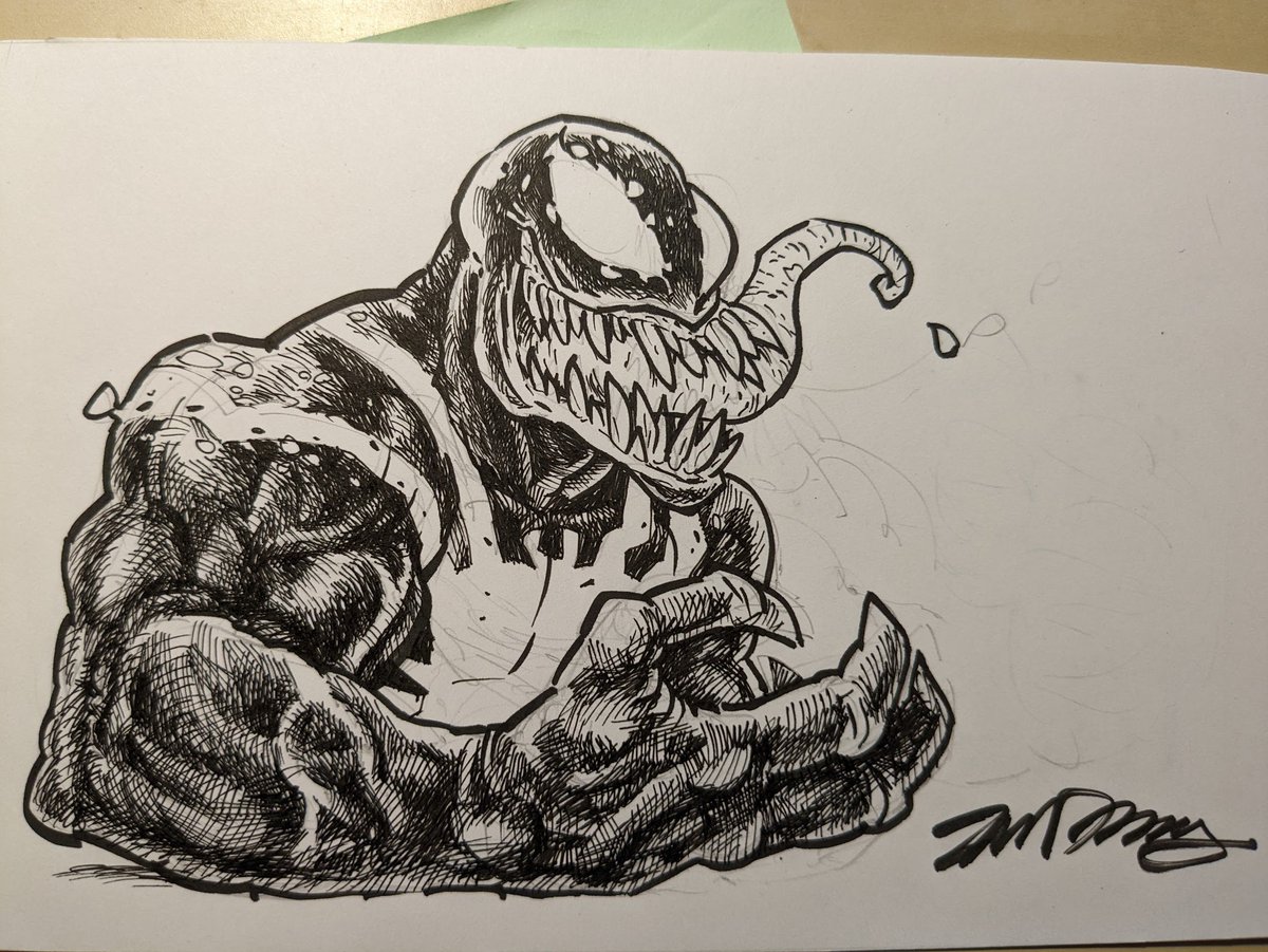 zander_cannon's tweet photo. Anyone who's going to be at Heroes Con, June 16-18, in Charlotte, and wants a commission from me, DM me! Looking forward to drawing some weirdos for you! https://t.co/M26wR1Q14W
