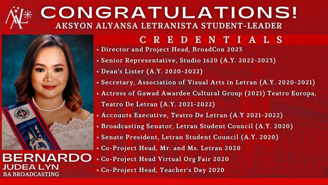 AALyansa2005's tweet photo. Congratulations to all Alyansa leaders on your graduation! Your time in leadership roles has been a testament to your dedication and commitment to making a positive impact on your school and community. https://t.co/Wlm64F1SMT
