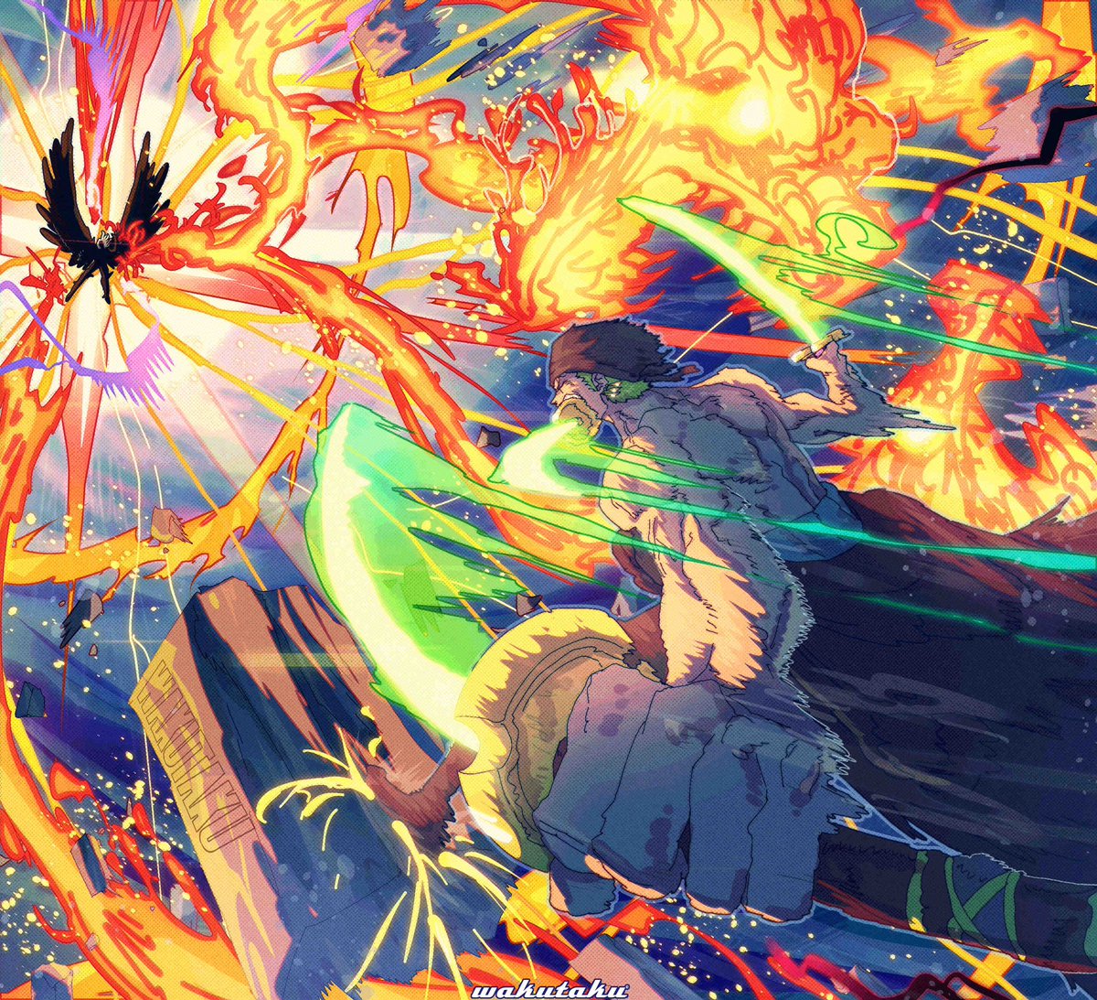 モンキー・D・ルフィ 「THE CLIMAX  Prints below 」|wakerのイラスト