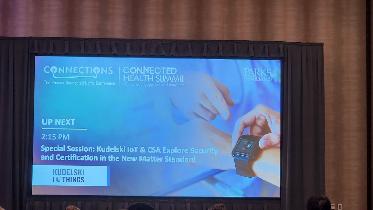 Raising the bar with trust when products have the certification! #connus23 @Kudelski_IoT @csaiot #standards #technology #iot #matter #Security