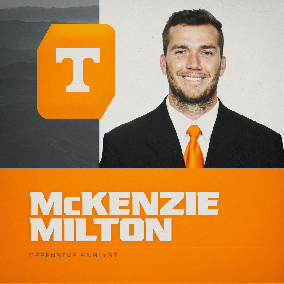 Congrats Bro 👏👏 that Bright Orange looks kinda weird on you tho 🍊 @McKenzieMil10 #TheNextChapter