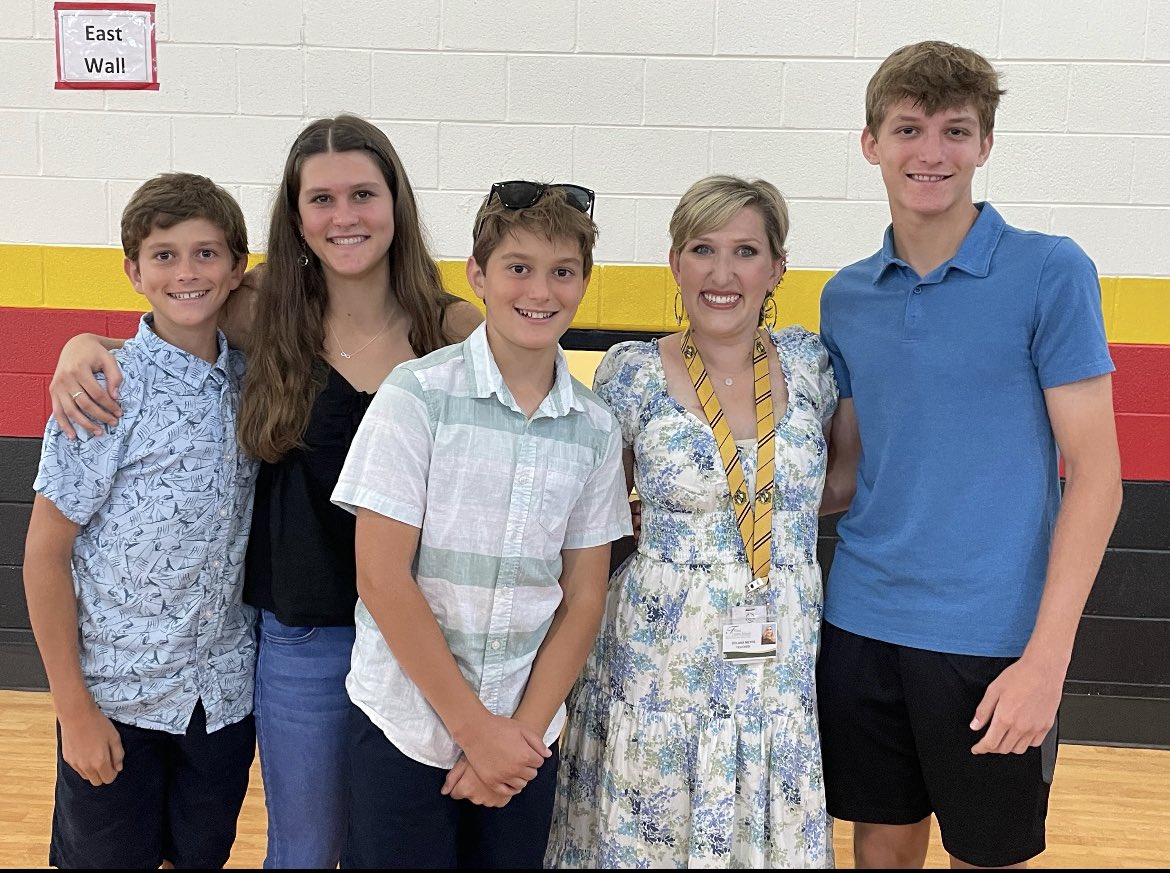 When you have had the honor of teaching ALL four siblings and the youngest is officially off to middle school! <a href="/principalwebb/">Don Webb</a> <a href="/StefiWickers41/">Stefi Wicker Slewitzke</a>