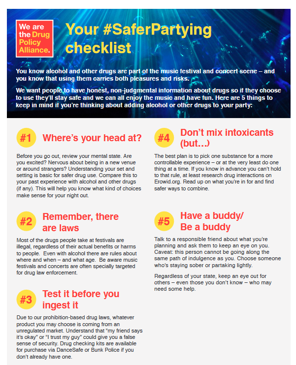 SaferPartying's tweet photo. It's the start of #MemorialDayWeekend and if you're planning to party, maybe keep these tips in mind 😎 https://t.co/t26HDUvaft