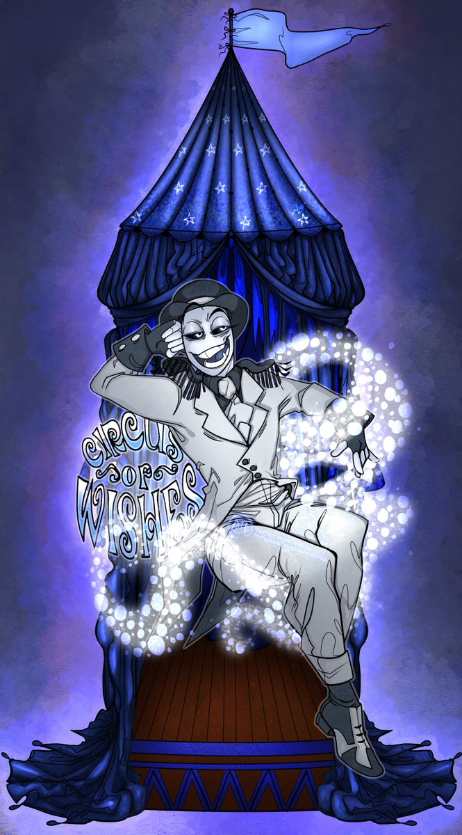 stumbleswag's tweet photo. This was a genuine delight to work on. Can't wait to see more from the series! 💙💙💙

#CircusDTIYS
@circusofwishes
@edmeadart https://t.co/rASd0ToSDq