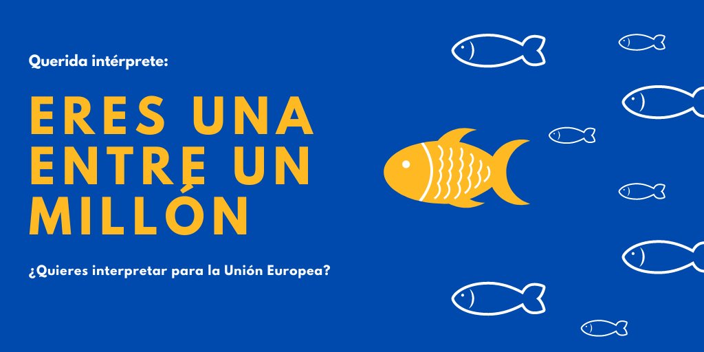 ⭕ ATENCIÓN INTÉRPRETE ⭕ La Unión Europea está buscando intérpretes con lengua materna español.

lapiedrarosetta.com/alto-rendimien…