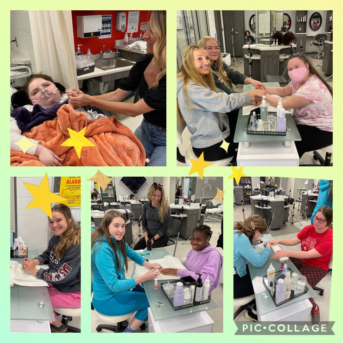 LifeSkills (@bcsslifeskills) on Twitter photo What to do when you’re invited to the Innisdale Life Skills Prom? You get glammed up @ the Kodiak Beauty Boutique of course! Nails & hand
massages today, hair tomorrow. Huge thank you to <a href="/TrilaTrila/">BCSS Cosmetology</a> & <a href="/mrsv_cosmo/">Danielle Vanek</a> for always including us <a href="/SCDSB_Schools/">Simcoe County District School Board</a> <a href="/SCDSBequity/">SCDSB DEI/ML Department</a> <a href="/jeremy_oxley/">Jeremy Oxley</a> What to do when you’re invited to the Innisdale Life Skills Prom? You get glammed up @ the Kodiak Beauty Boutique of course! Nails & hand
massages today, hair tomorrow. Huge thank you to <a href="/TrilaTrila/">BCSS Cosmetology</a> & <a href="/mrsv_cosmo/">Danielle Vanek</a> for always including us <a href="/SCDSB_Schools/">Simcoe County District School Board</a> <a href="/SCDSBequity/">SCDSB DEI/ML Department</a> <a href="/jeremy_oxley/">Jeremy Oxley</a>