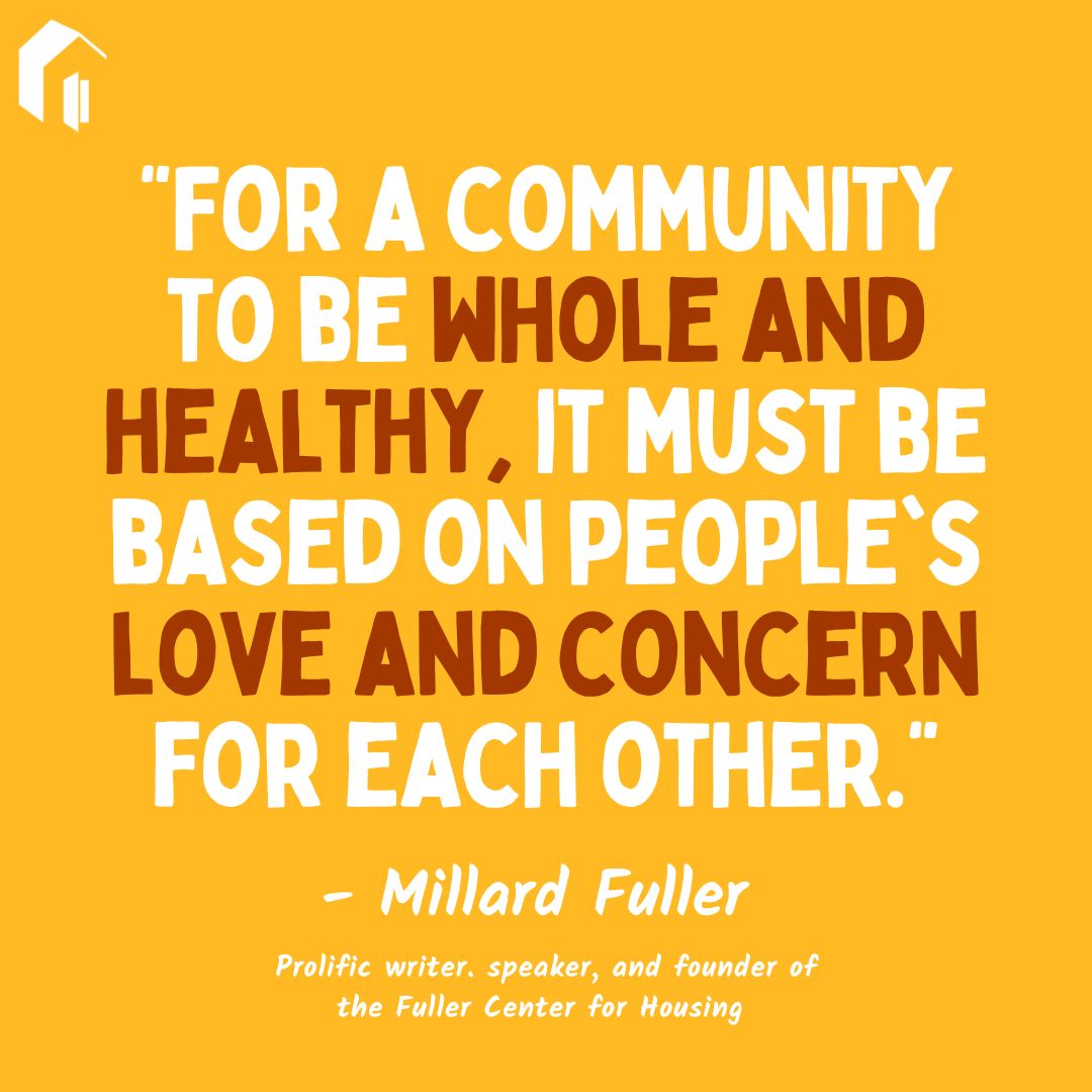 Words of wisdom from our founder. #BuildingNWLAFuller
