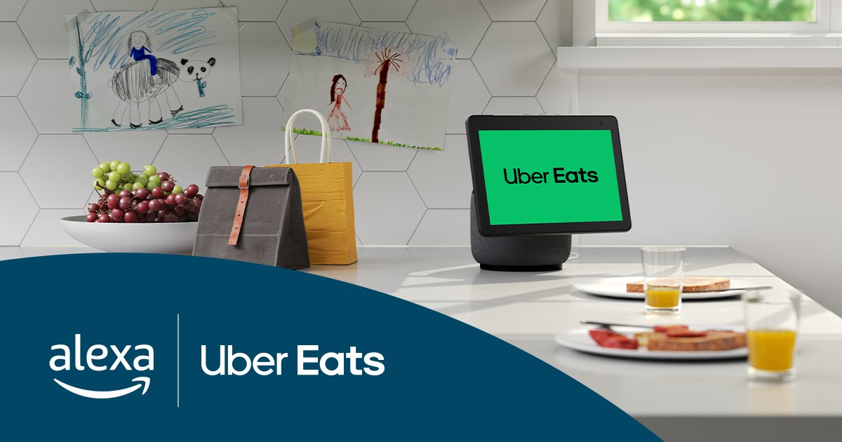 Customers want to be free from their phones. 

Ethan Hollinshead, Lead Product Manager at Uber Eats, explains why the company enabled hands-free order tracking with Alexa: amzn.to/3BXPEt4