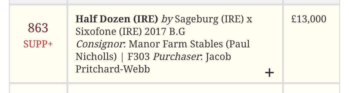 Very pleased to have got this lad today for @sutto821 and @JamesFGun  to go out to France 🇫🇷 with @h_merienne  #excitingtimesahead #firstpurchasestgoffs @GoffsUK