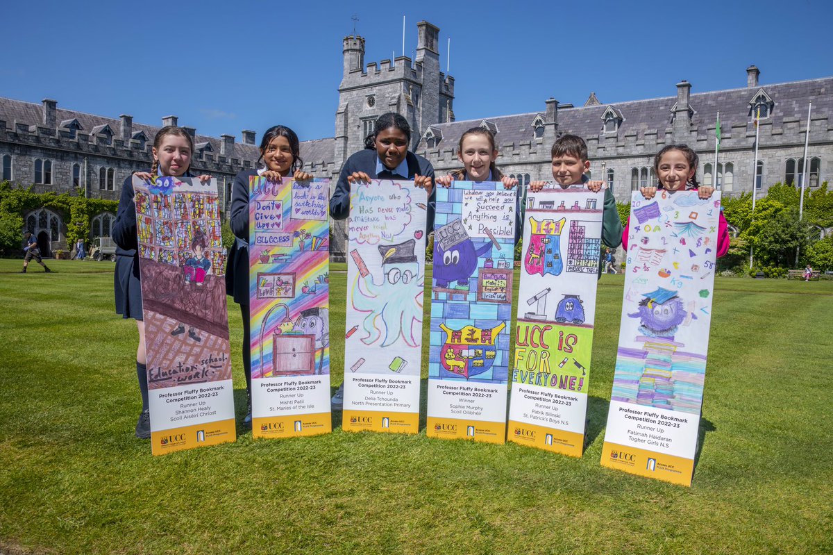 Access UCC, PLUS Programme (@uccplus) on Twitter photo Celebrating Cork City DEIS primary schools at the Professor Fluffy bookmark launch @ucc. Lovely day with competition winners/finalists, <a href="/ScoilOilibheir1/">Scoil Oilibhéir Ballyvolane</a> <a href="/TogherGirls/">Togher Girls' National School</a> <a href="/NorthPresPrim/">North Pres Primary</a> , Scoil Aiseiri Chriost, St. Patrick’s BNS, St. Mairies of the Isle NS. Thanks to our fab sponsors! Celebrating Cork City DEIS primary schools at the Professor Fluffy bookmark launch @ucc. Lovely day with competition winners/finalists, <a href="/ScoilOilibheir1/">Scoil Oilibhéir Ballyvolane</a> <a href="/TogherGirls/">Togher Girls' National School</a> <a href="/NorthPresPrim/">North Pres Primary</a> , Scoil Aiseiri Chriost, St. Patrick’s BNS, St. Mairies of the Isle NS. Thanks to our fab sponsors!