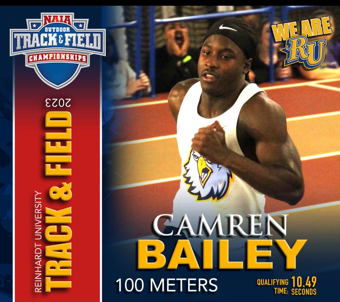 Camren Bailey will be running the 100m Prelims at 3:40pm!
