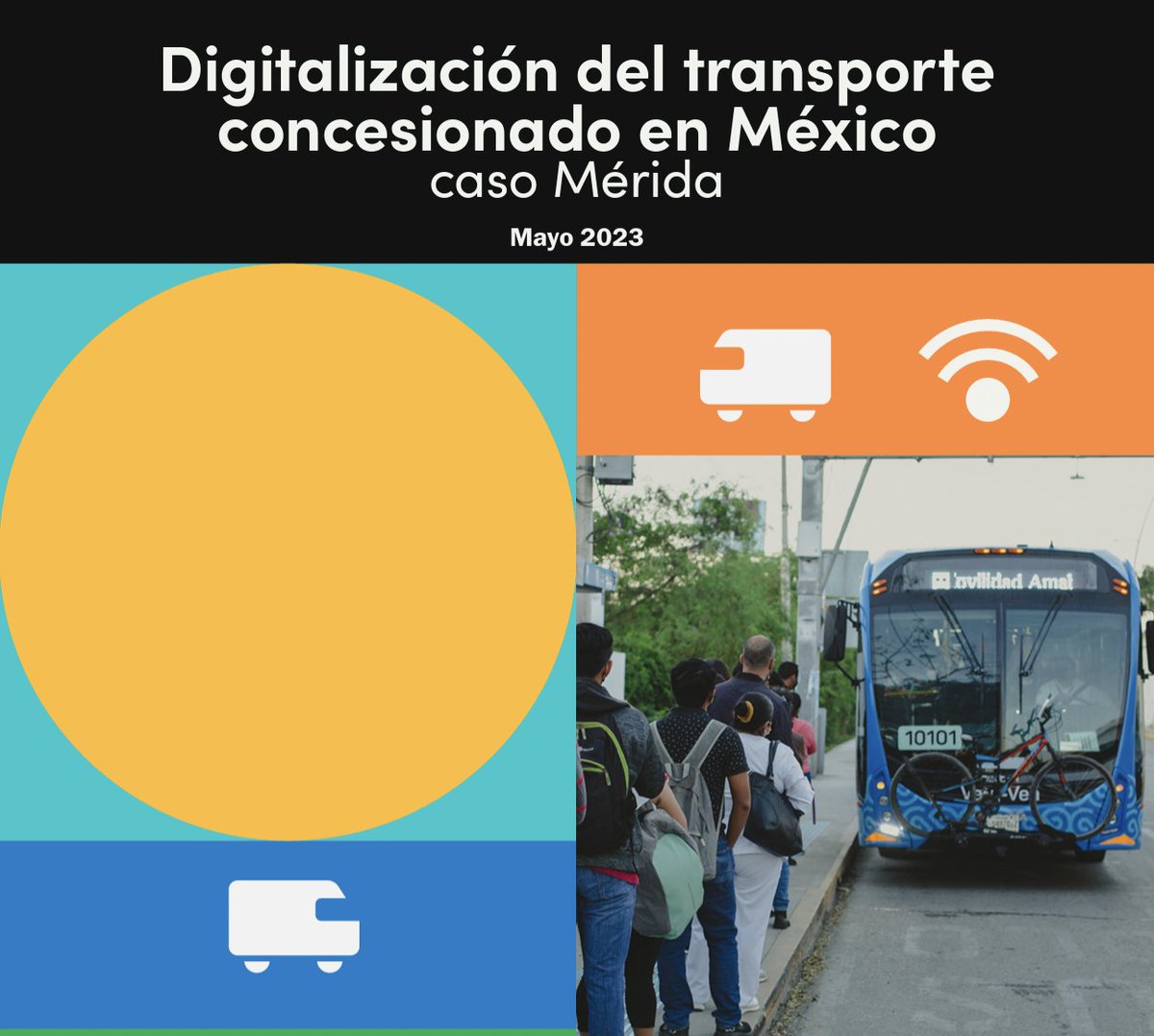 EloyGzzM's tweet photo. La Digitalización del Transporte Público, como una metodología para la mejora de este sistema, tiene un potencial transformador. Como parte del programa Ideamos del @ITDPmx con el @BiDLab, documentamos el proceso seguido en Mérida, Yucatán. https://t.co/JFnyZIOOZX