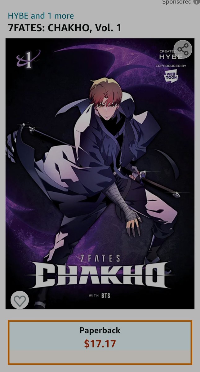 xnyx__mz's tweet photo. Omg guys, look what I found on am4z0n us! Chakho in paper! #7fates #7fateschakho #7fatespaperback #chakhopaperback #chakhobts #차코 #착호 #만화 #btsmanga #kpopmanga @BTS_twt @7Fates_CHAKHO @HEXBangwool https://t.co/Fx2rwmSw5k