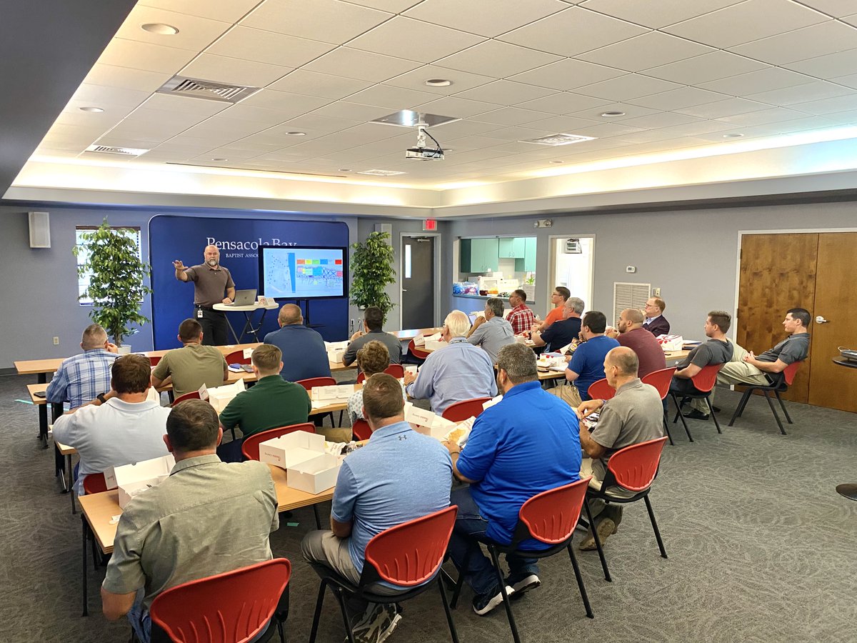 Great time with area pastors today walking through the schedule and issues coming up at <a href="/SBCMeeting/">SBC Annual Meeting</a> #BetterTogether