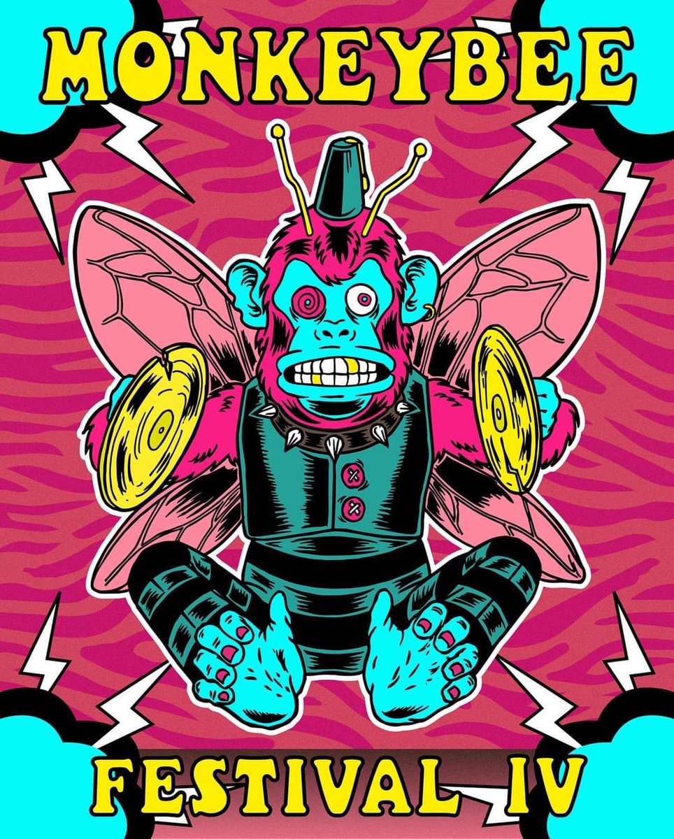 emedemedio's tweet photo. #Musica Aparten la fecha, @MonkeyBeeFest regresará el 09/Dic y estamos seguros que será una locura psicodelica, garagera y punketa.
Pronto más información.
#Festivales #Rock #MonkeyBee #Agenda https://t.co/K92ivpEVyE