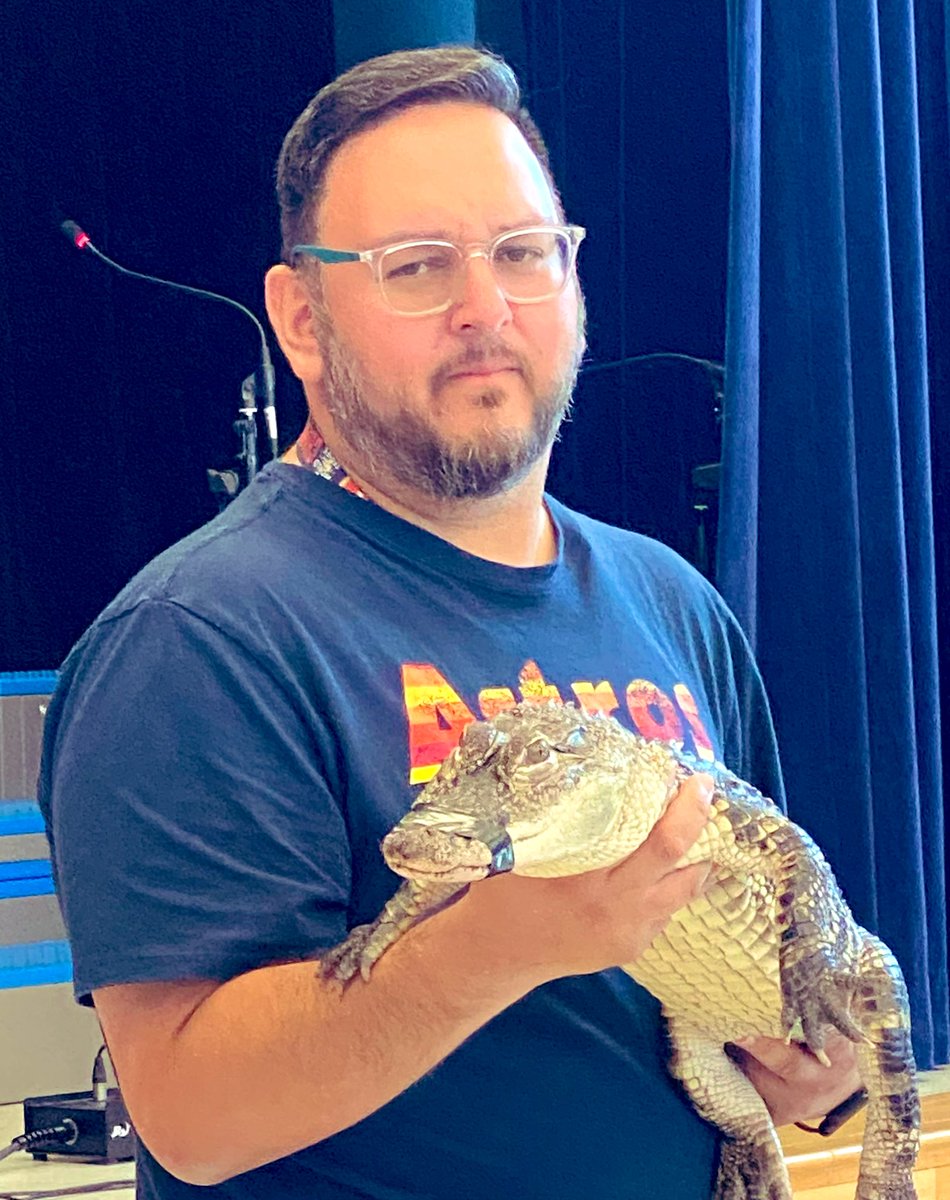 Lovett_Elem's tweet photo. We would like to thank Crocodile Encounters for coming to our school and showing us some amazing animals! Our students and teachers had a great time learning about these animals! 

#LoveItAtLovett #CrocodileEncounter 
@HoustonISD @TeamHISD https://t.co/5cQsTaffch