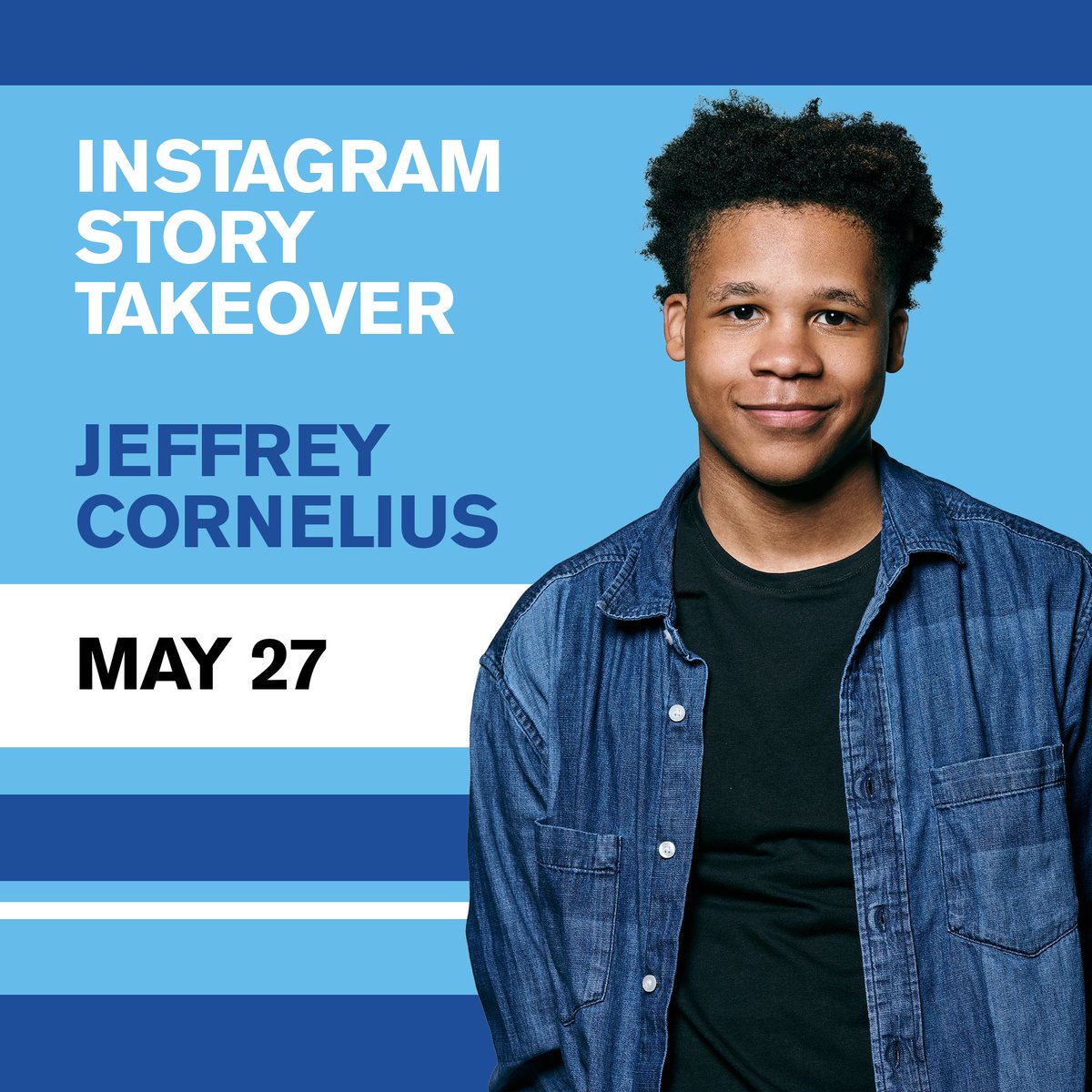 Hey! Hey! Hey! Hey! It's Jeffrey Cornelius taking over our Instagram story today.