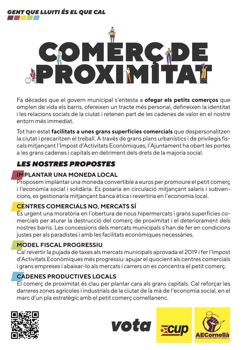 CUP Alternativa d'Esquerres de Cornellà tweet media
