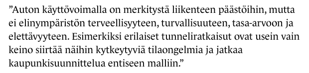 SalmariJalatera's tweet photo. Tätä sitaattia ei voi alleviivata liikaa, kun puhutaan liikenteen tulevaisuudesta.

https://t.co/AcmVAduPM2 https://t.co/FCNxG48z1y