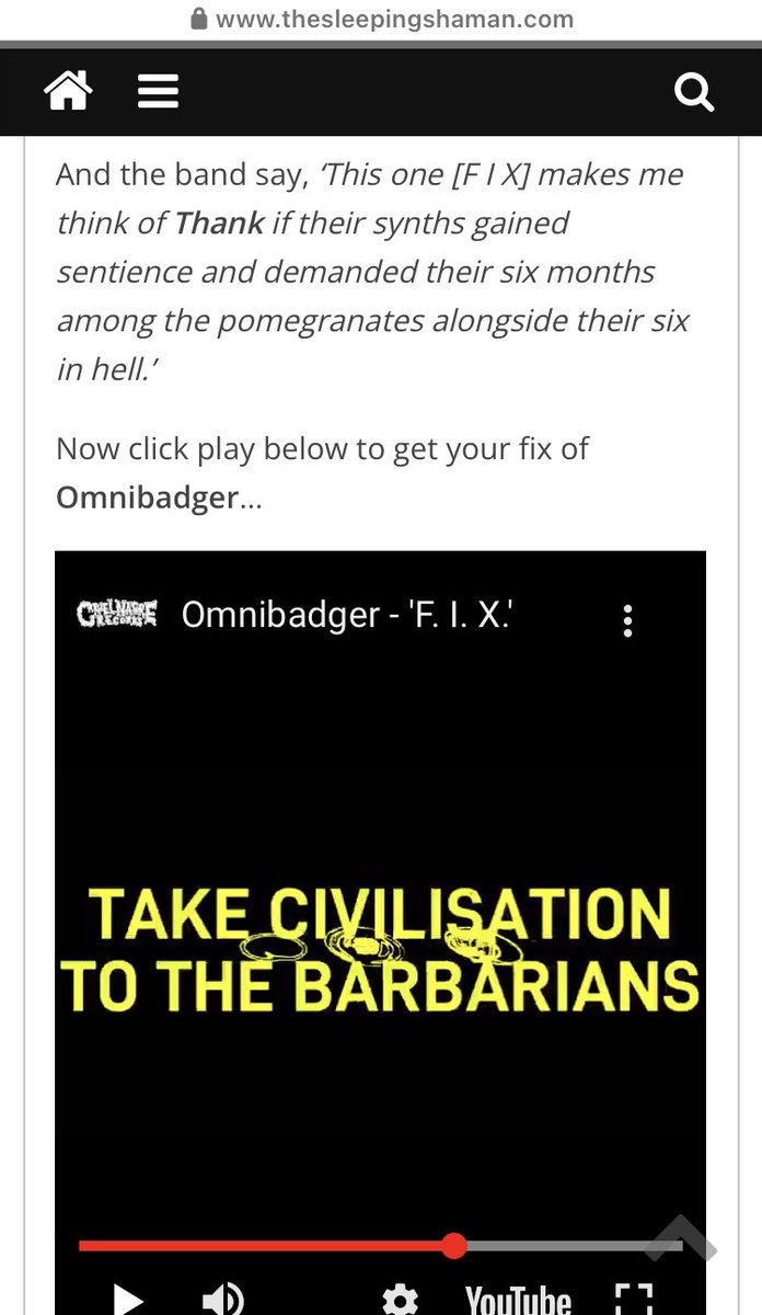We didn’t actually say this about <a href="/thankleeds/">THANK</a>, <a href="/fmgdysfunction/">FMG/MGD</a> did, but thanks for sharing the video thesleepingshaman.com/streams/omniba…