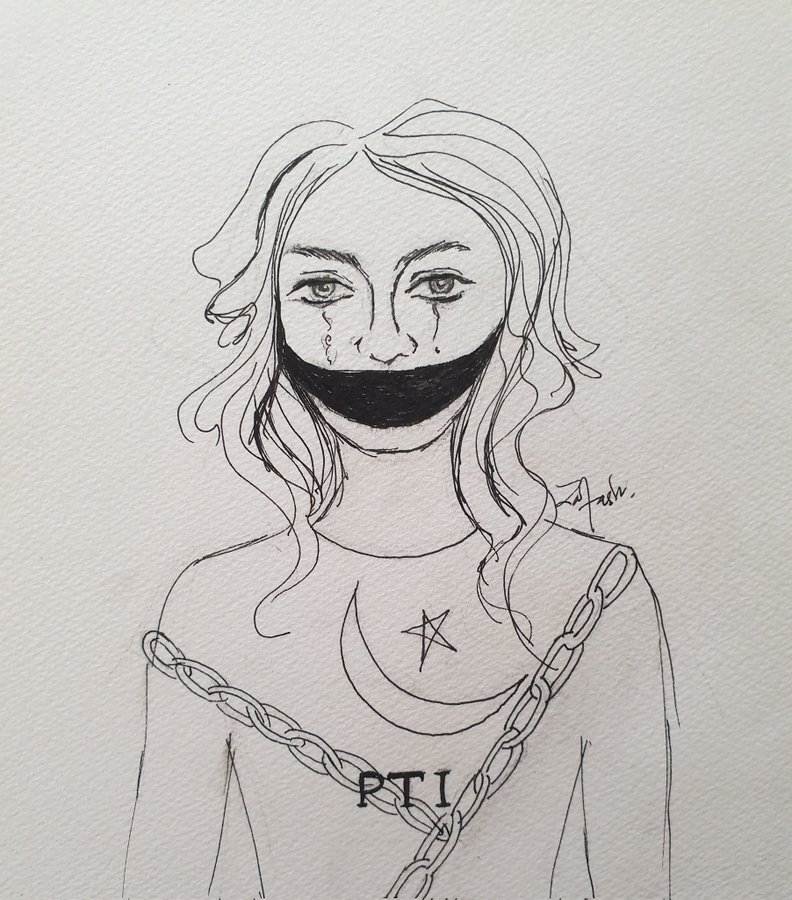 PTI Women right now💔

#PTIResignation #ImranRiaz #MaleekaBokhari #YasminRashid #PakistanArmy #BabarAzam #ReleaseYasinMalik 
#صحافت_کا_بادشاہ_عمران_ریاض