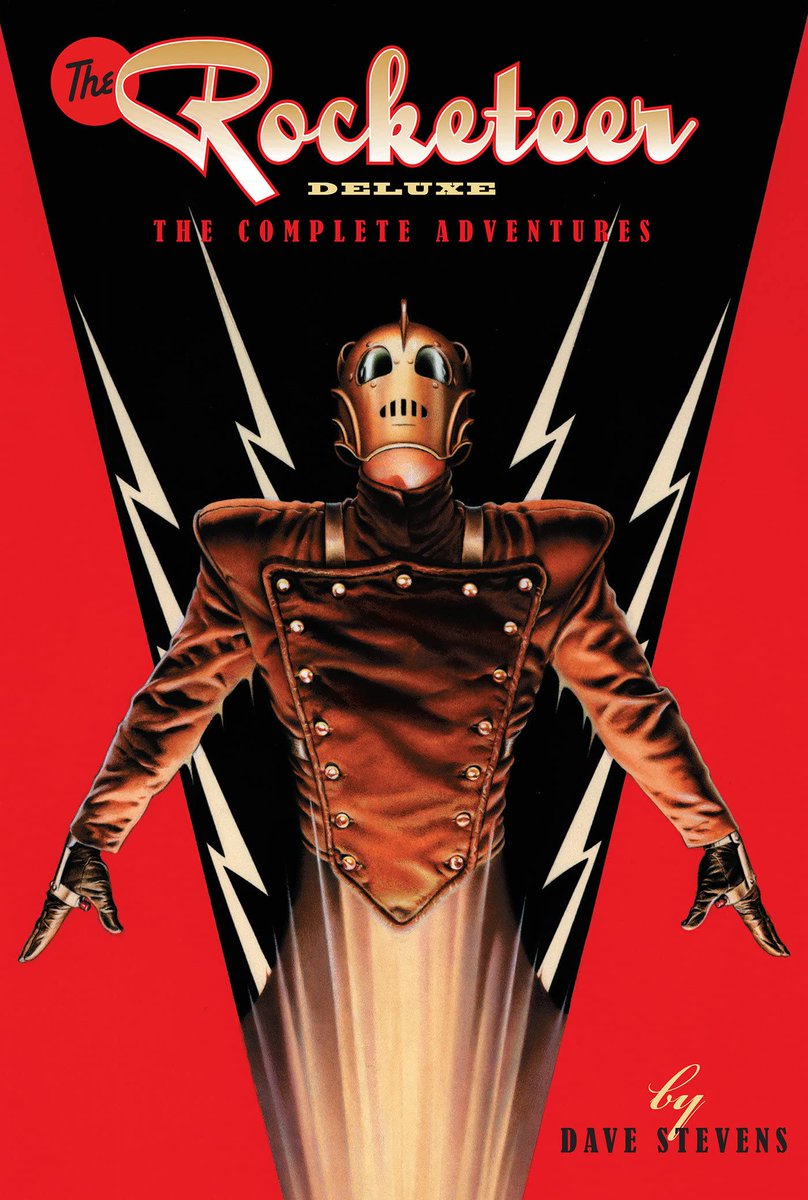 The Rocketeer: The Complete Adventures Deluxe Edition (Hardcover) by Dave Stevens
Take flight with Cliff and Betty in this beautiful oversized collection that features the original complete comics saga!

ON SALE NOW: amzn.to/3FbFJBc

#rocketeer #davestevens