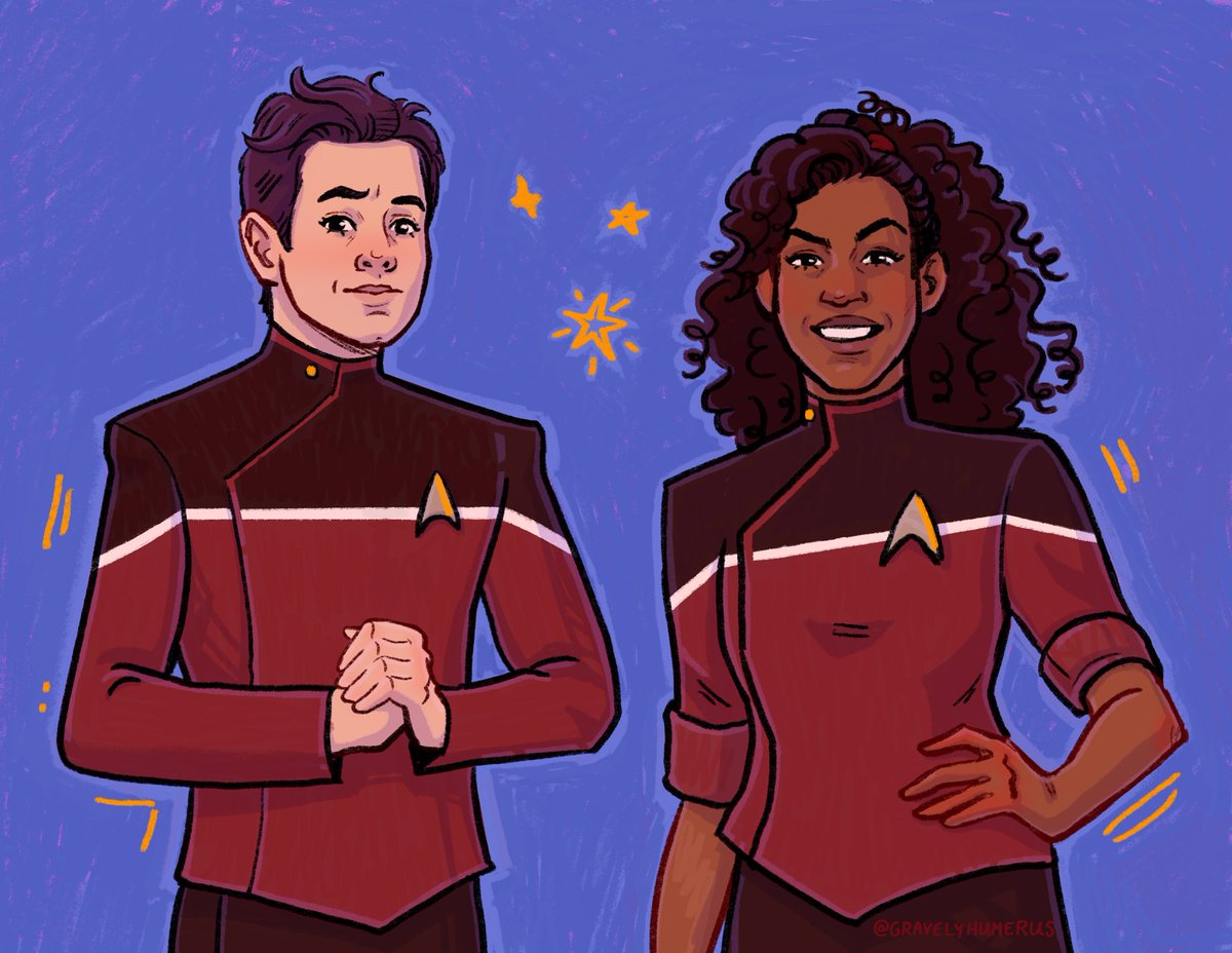 gravelyhumerus's tweet photo. LOWER DECKS! LOWER DECKS! #StarTrek #StarTrekLowerDecks #StarTrekSNW https://t.co/tDstdXvcyi