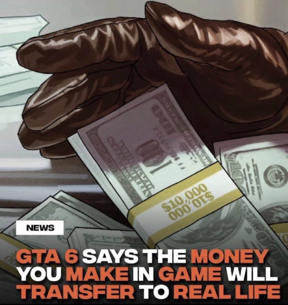 GTA 6 is about to make millionaires crypto degens are going to be so rich!