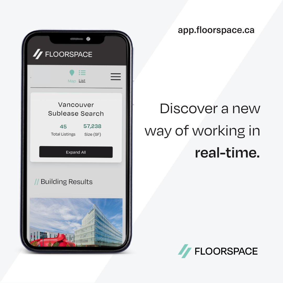 OUR PLATFORM: Empowering our commercial brokers with real-time market data, advanced analytics and prediction tools, and customizable reporting features. Contact us to learn more - bit.ly/3MXEWZI
#findfloorspace #realtime #bctech #technologypoweredbrokerage