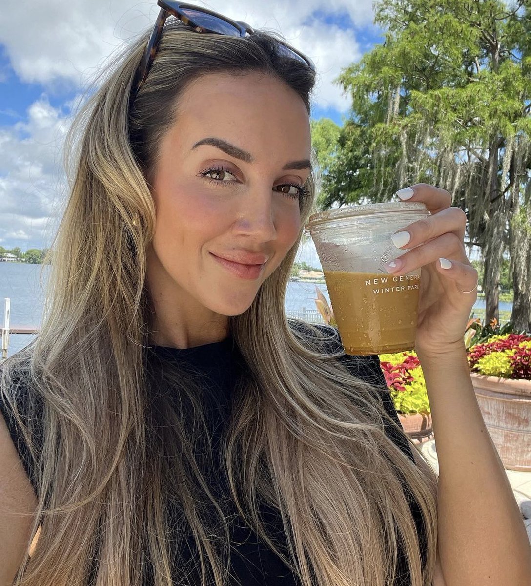 Enjoying my day off while I can… Soon I’ll be 1/2 of the greatest female tag team to ever grace your screens.
 <a href="/WWE/">WWE</a> - be sure to bring oat milk to Raw, I don’t take my iced coffee without it. 💋 See you all Monday x