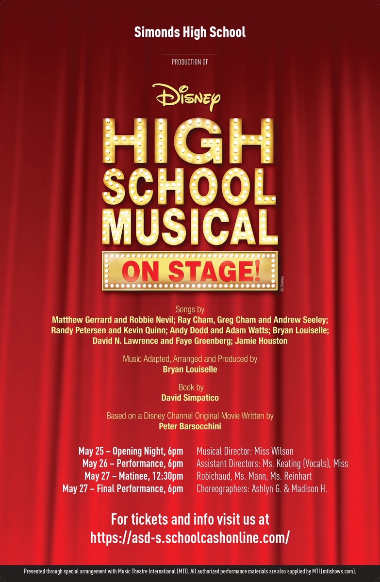 Our Wildcats are in the house tonight and ready to put on an unforgettable show for our community! 🎭 If you haven’t already purchased tickets, not to worry - available at the door! 🎟️ Show starts at 6pm! #wereallinthistogether