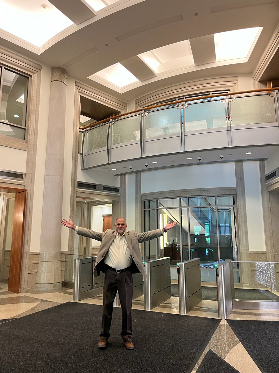 BryantCOB's tweet photo. Our Dean is a little excited about the new home for our College of Business! https://t.co/jgWcx0VAqY