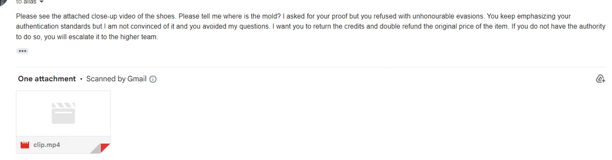 noblethrone1's tweet photo. You have not been professional, sincere, and transparent in this case and have no courage to admit the mistake you have made. All I ask is simple, return the deducted credits, and I request a double refund of the original price of the sale. https://t.co/Azpdc8VNCB