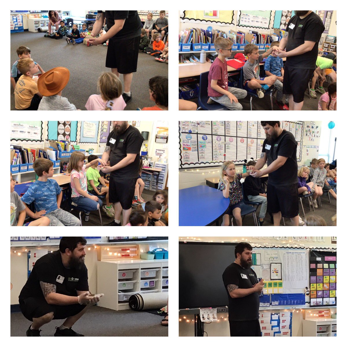 MrsWolfD70's tweet photo. We had a blast learning about some of the animals at the BioDome! Such a great connection to our science topics on animal habitats, life cycles, and survival! https://t.co/hYBnX6zA2u