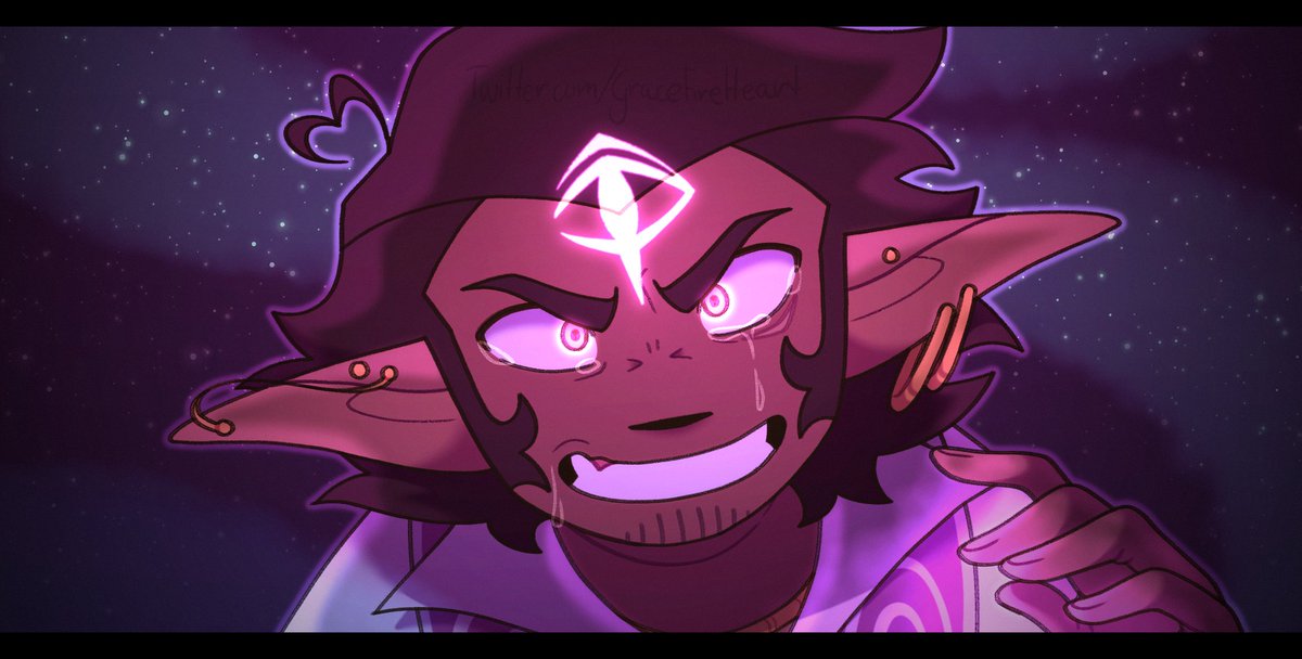 #CriticalRoleSpoilers [c1, ep114]
#CriticalRoleFanart #CriticalRoleArt

Wanted to draw Scanlan doing some magic, and ended up with the lvl 9 Counterspell moment.
Whoops 🫠
