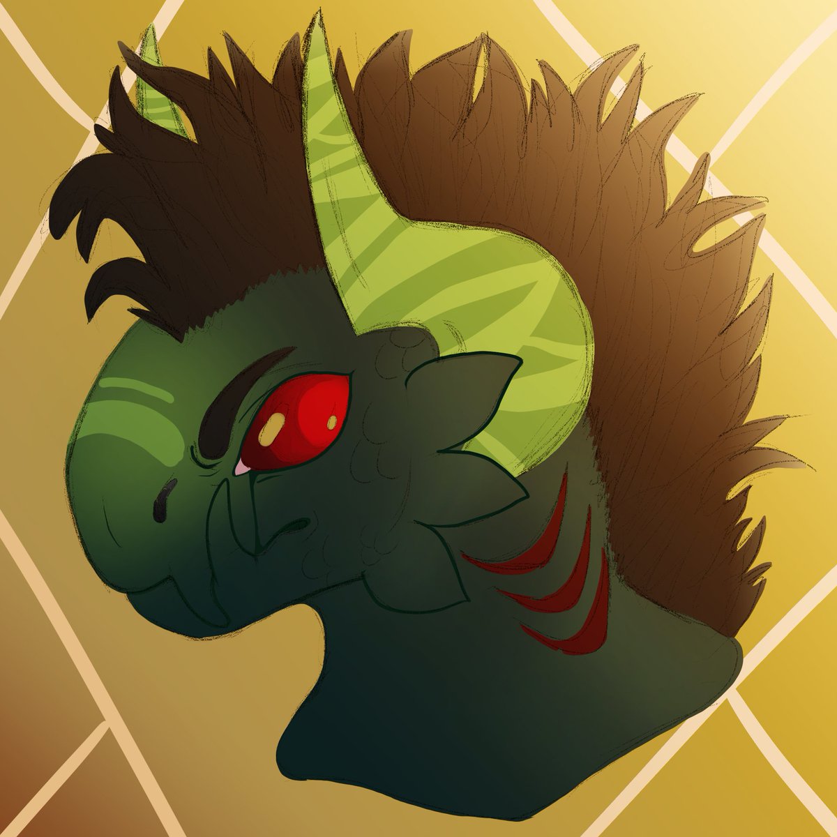 Did some giftart today~~
Lil coloured sketch headshot

#nebnom #nebularnomad #closedspecies