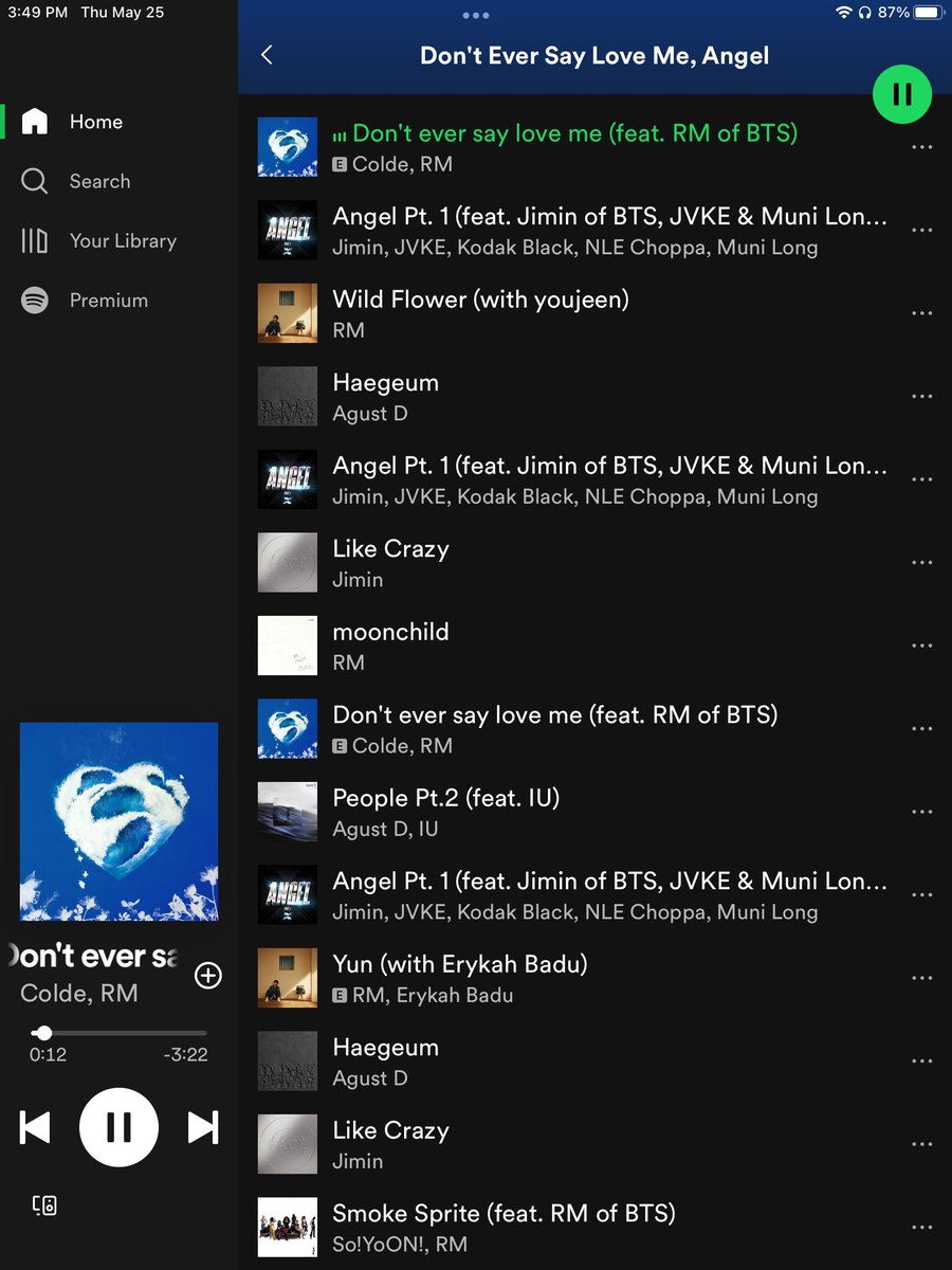 Maria_26596243's tweet image. #thursdaysoundtrack 🎶🎵

@BTS_twt