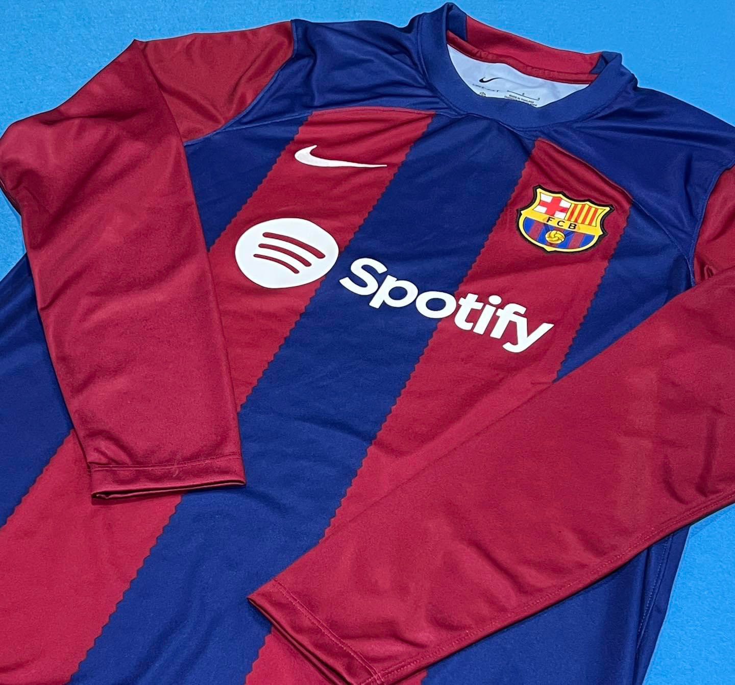 fc barcelona jersey full sleeve