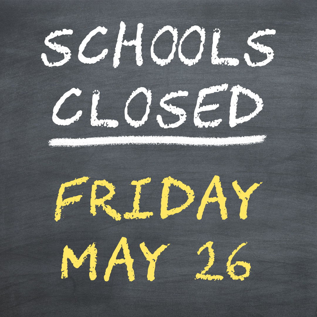 Reminder: All PPS schools and administrative offices will be closed tomorrow, May 26. #PPSShines