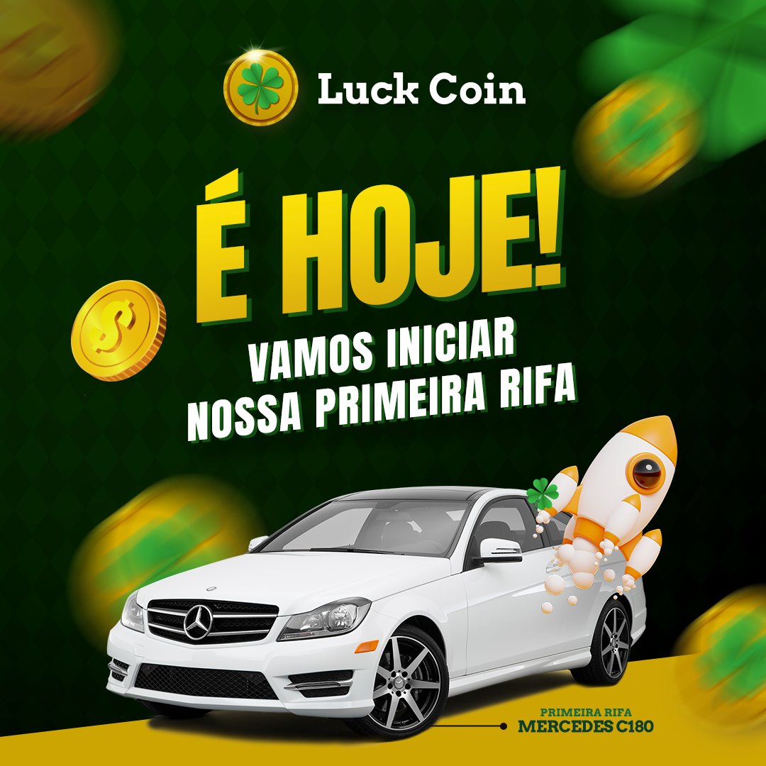 luckcoinoficial's tweet photo. É HOJE O GRANDE DIA!!!! 

Iremos iniciar a nossa primeira rifa em grande estilo:

👉 Uma Mercedes C180 Branca super linda! 

 Fiquem atentos que em breve iremos divulgar como você poderá participar da primeira rifa da Luck Coin! 

 #luckcoin #rifa #mercedes #sorteio https://t.co/BmDMRsLFpk