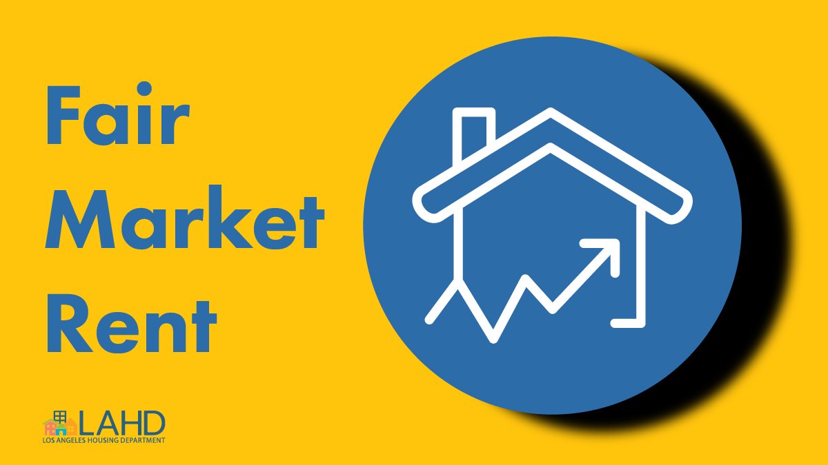 LAHD___'s tweet photo. This is a reminder. Landlords may not evict a tenant who falls behind in rent unless the tenant owes more than the Fair Market Rent (FMR). The FMR for a 1-bedroom unit is $1,747.00. To learn more about this new law, please call (866) 557-7368 or visit https://t.co/e8dJMC9e6E https://t.co/INDByOW10g