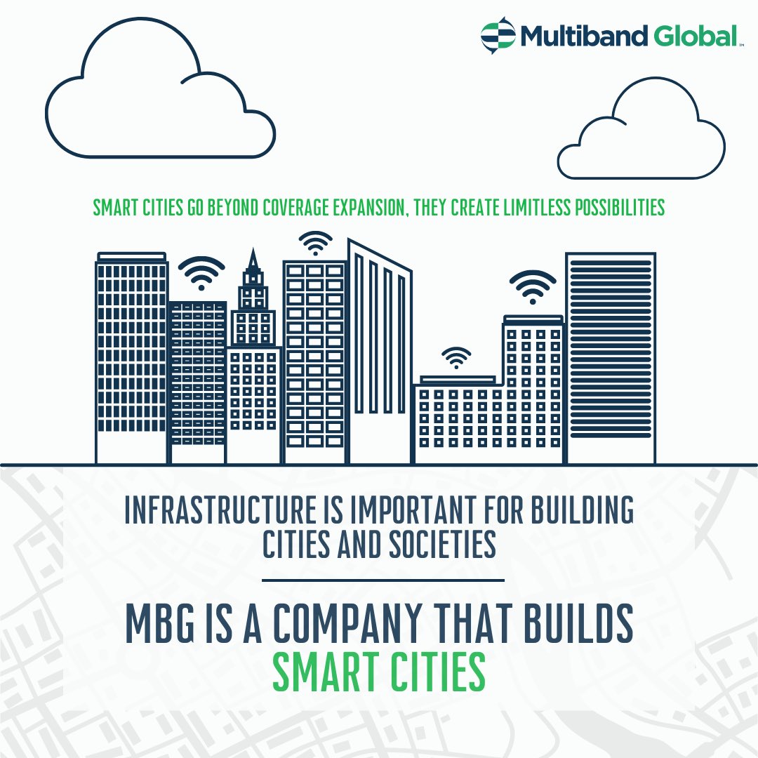 MultibandGlobal's tweet image. At MBG we understand that smart cities are not just about flashy technology and futuristic designs, but rather about enhancing coverage and connectivity for all citizens. By building smart cities, MBG is ensuring that the people who call these places home can stay connected with…
