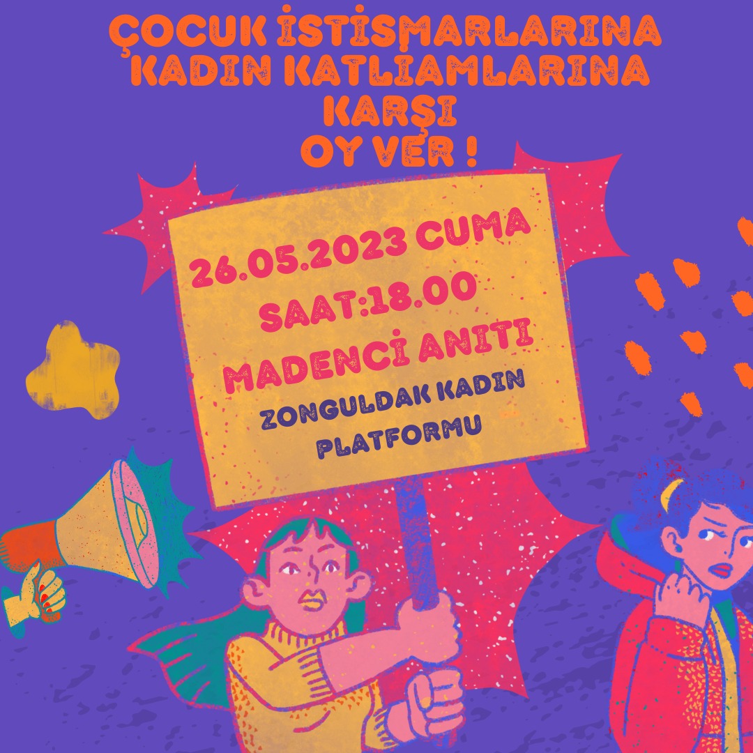 Yıllardır Çocuk Tecavüzcülerini çıkarmak için af yasasını getirmek isteyenleri durdurmak için oy ver! 
Oy ver !HKG’yi hatırla ,6 yaşındaki çocuk zorla evlendirilmesin,çocuk ccinssel istismarının hesabı sorulsun diye oy ver !