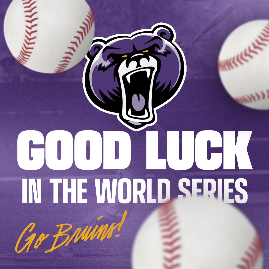 Good luck to @BUBruinBaseball as they compete in the NAIA World Series today!

#ChasersFamily | #WeAreBU