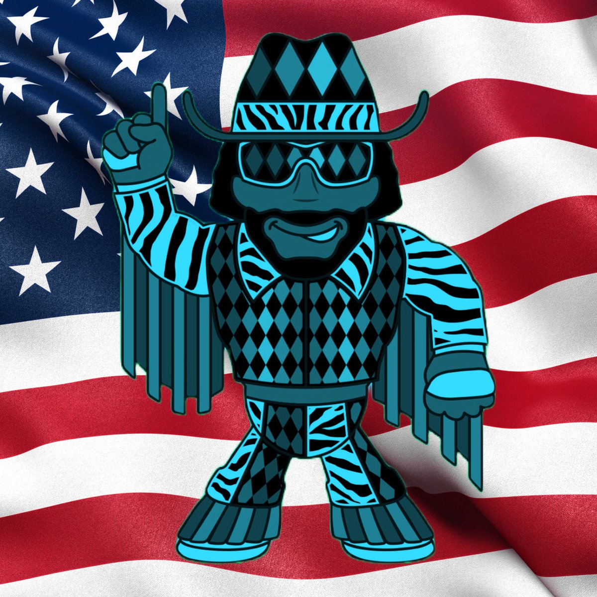 Dylanio21's tweet photo. I love @PWTees but I think they really dropped the ball with the new @TheLethalJay Micro Brawler by not doing a a red, white and blue Black Machismo for Memorial Day!

That could have even been the Chase Variant! Come on guys, make it happen! https://t.co/5PbfVxglen