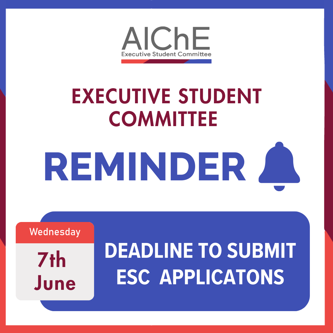 AIChE ESC tweet media