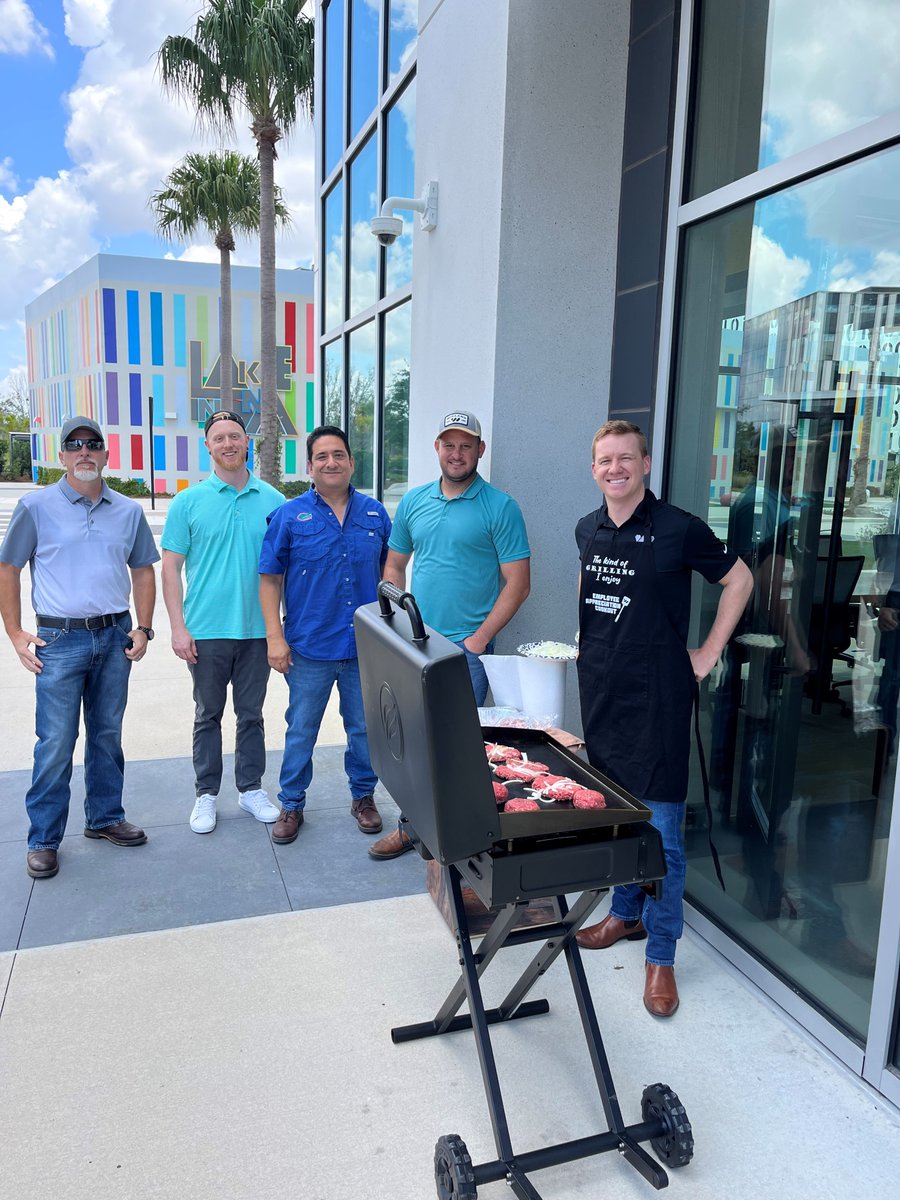 WielandBuilds's tweet photo. Culture matters at WIELAND! This month's activities included a unique cookout at every office (MI, FL and LA). Fostering community and team bonding are the foundation of everything at WIELAND! #WIELANDbuilds https://t.co/KcJfpdcwLT