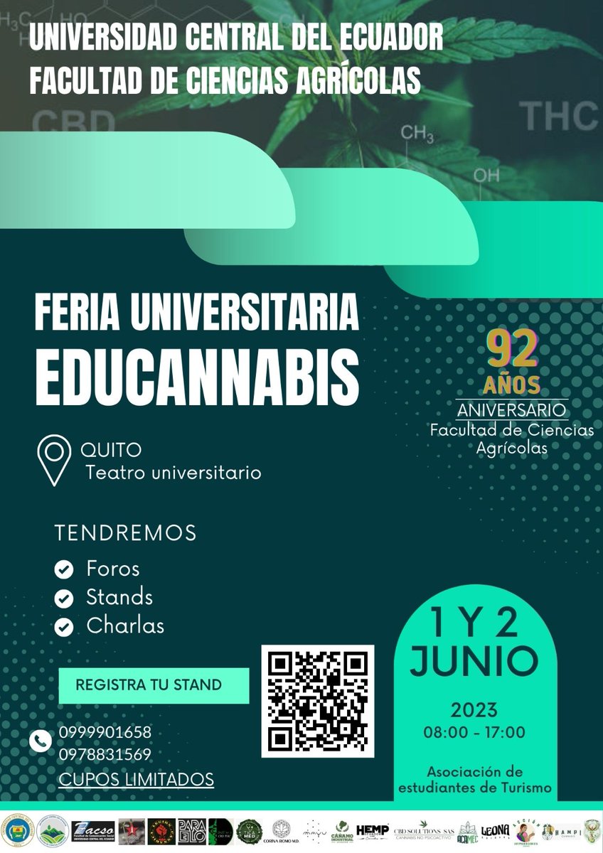 #Expoferia
Festejamos nuestro 92 aniversario con la Expoferia de Cannabis medicinal