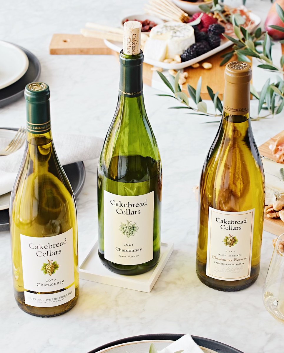 Cheers to #NationalWineDay and #NationalChardonnayDay falling on the same day! We love any opportunity to celebrate our wines and will happily raise a glass to both holidays today. What Cakebread wine are you opening today?